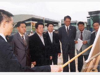 대전수산시장건립현장방문 [ 2002-10-28 ]