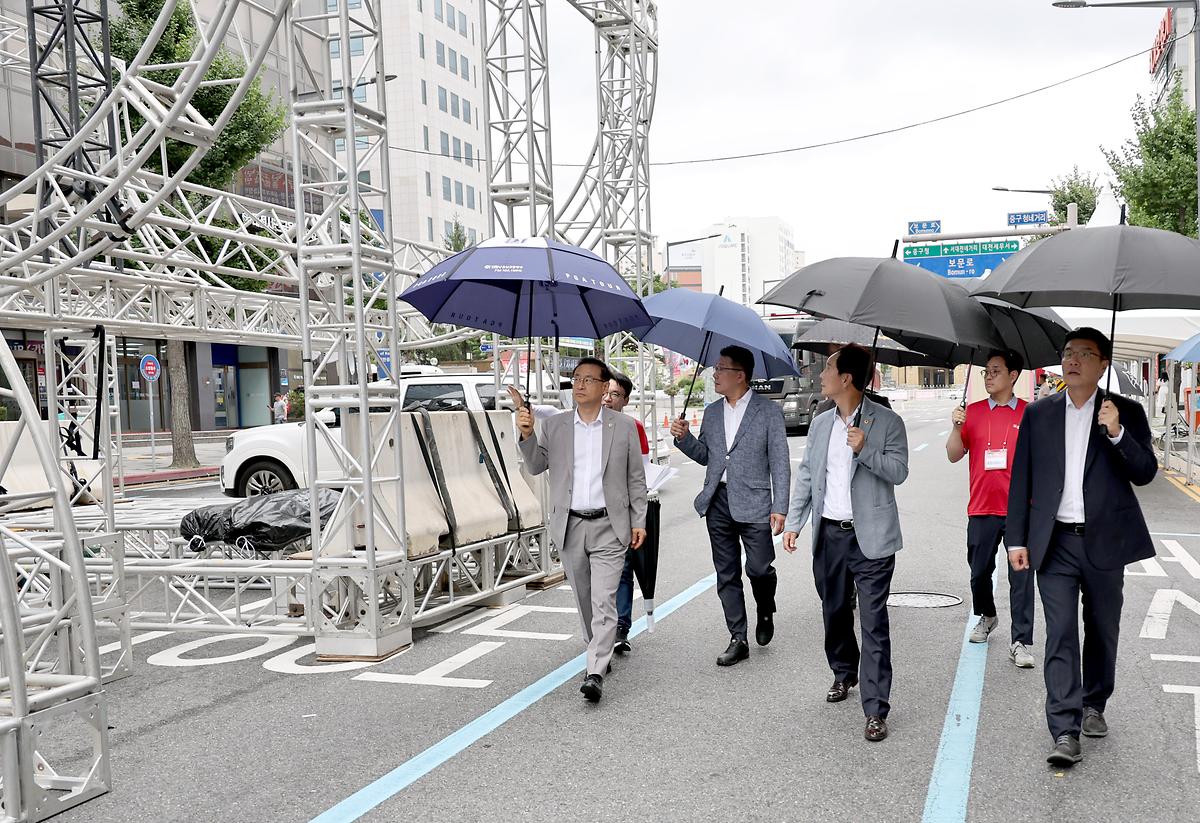 대전시의회 “대전 0시축제, 태풍 대비 시설 점검 만전” [ 2023-08-09 ]