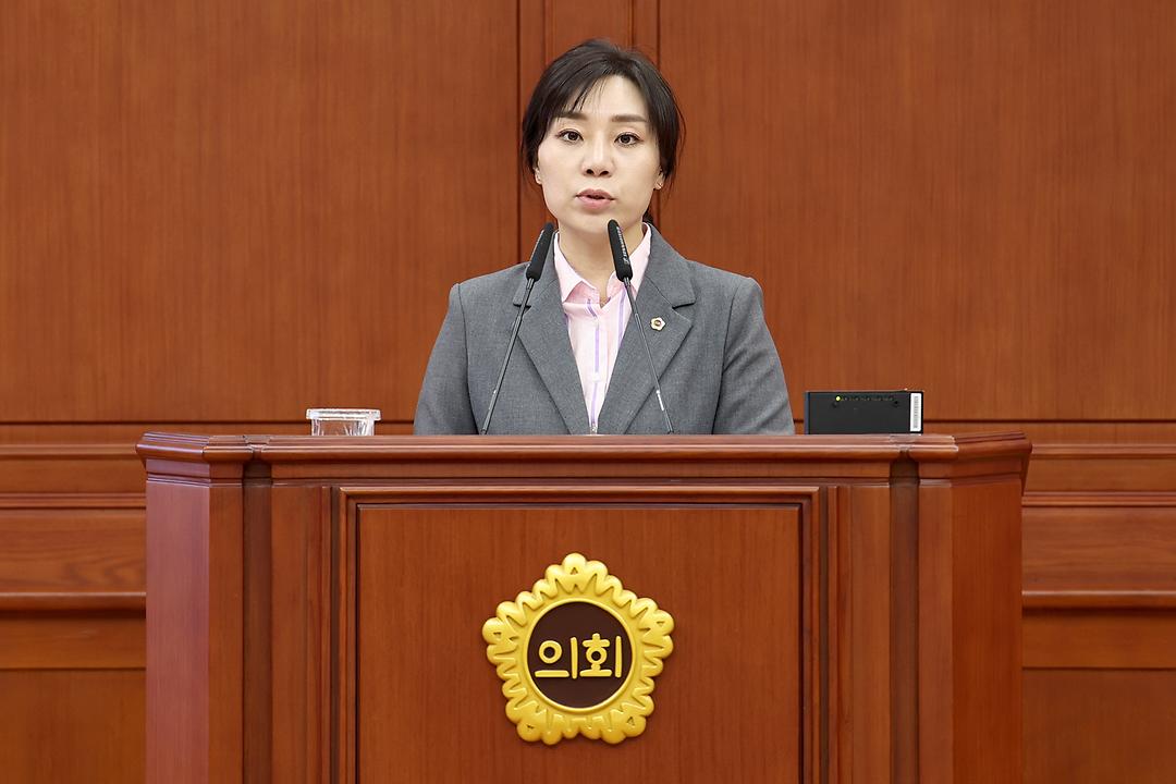 2023.04.07 제270임시회 제2차 본휘의  김민숙의원 5분발언