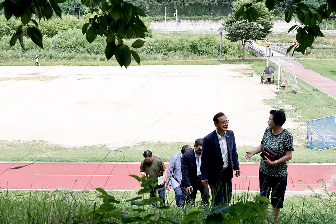 민경배의원 유등천일원 현장방문 (2)