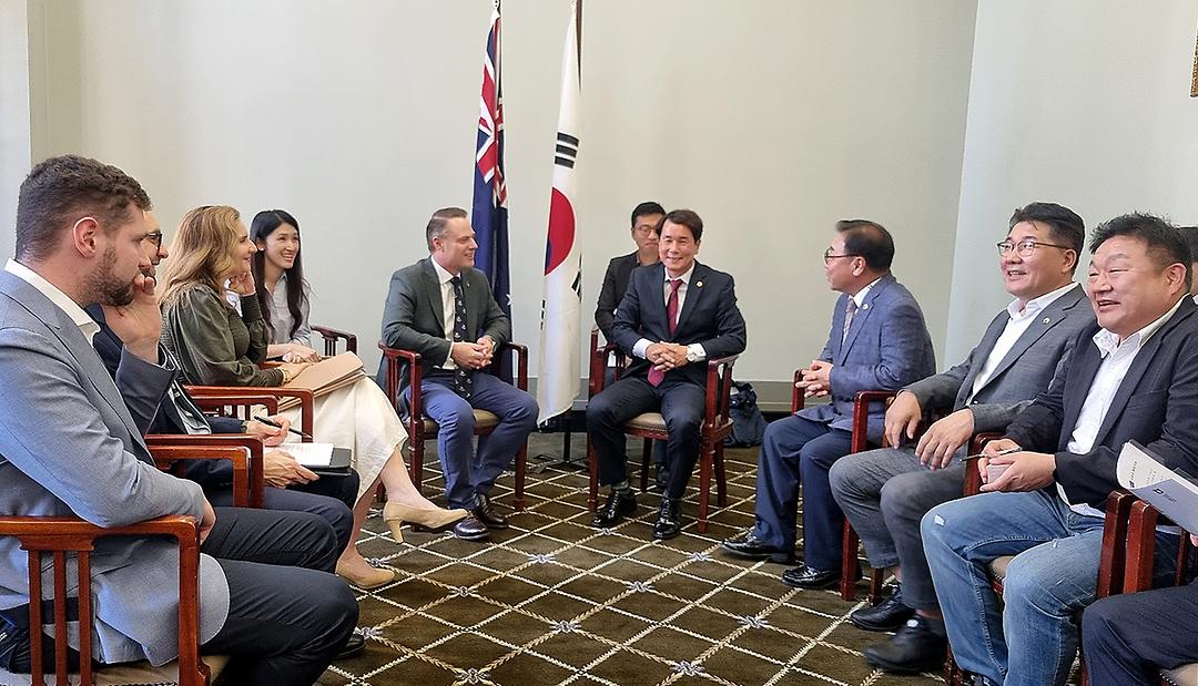 호주 브리즈번 시장 접견-1