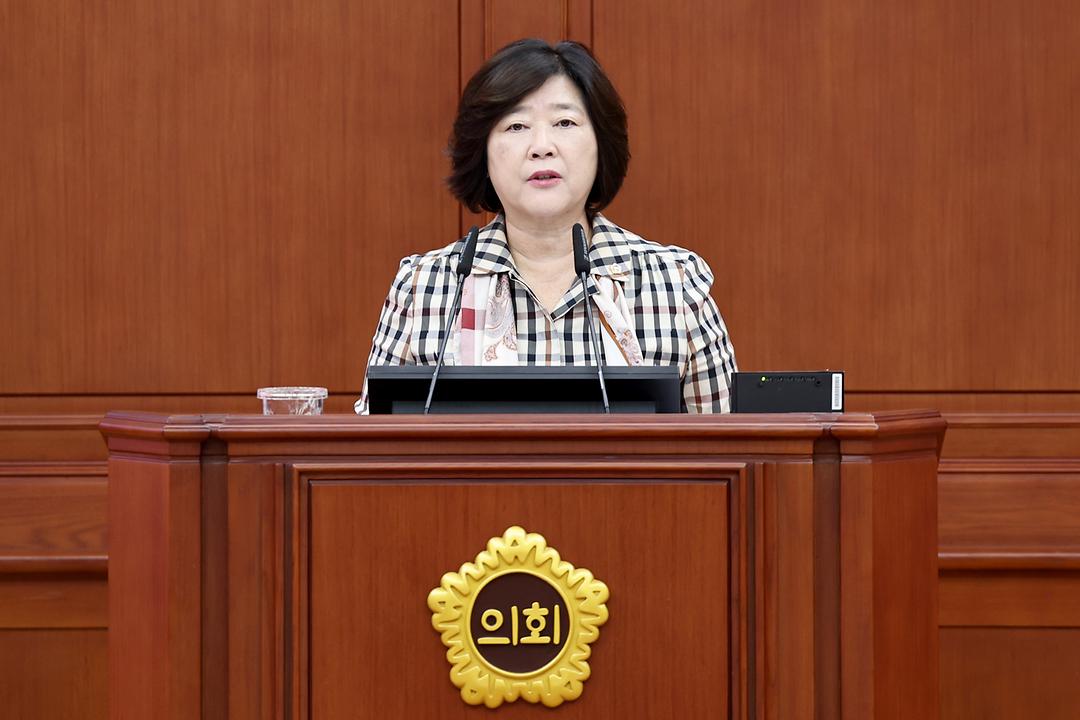 2023.09.18 제273회 임시회 제3차 본회의 안경자의원 5분발언 (2)