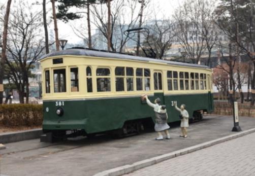 60년대 우리나라 노면전차-서울역사박물관(김영삼의원 보도자료 사진자료)