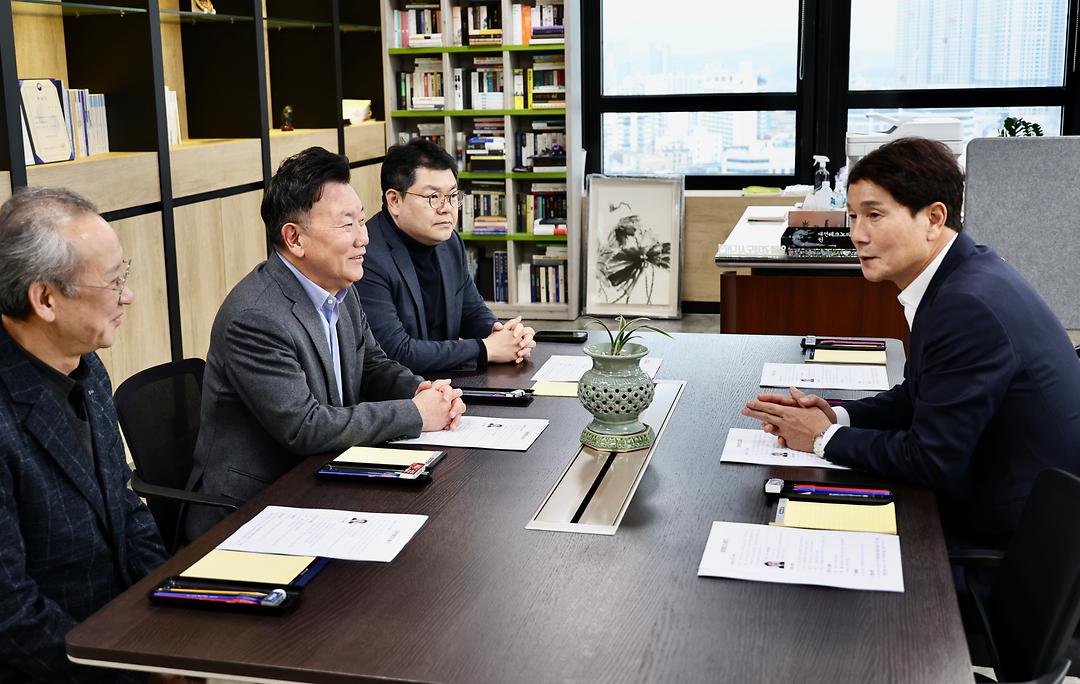 대전테크노파크방문