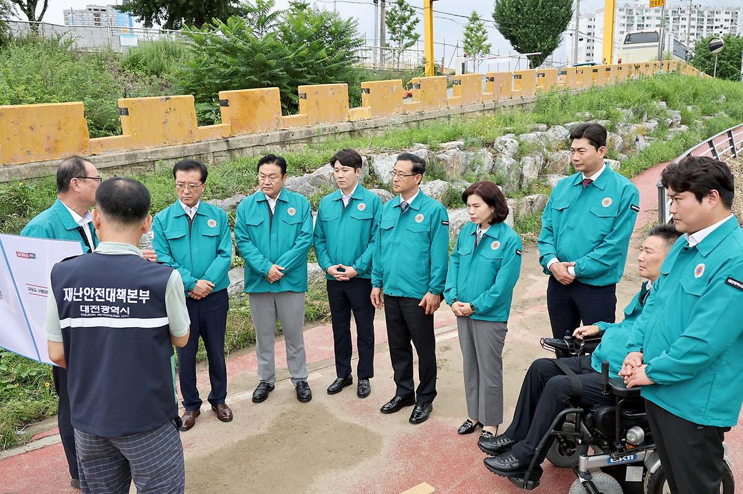 2024.07.19 유등교 수해피해 현장방문-1