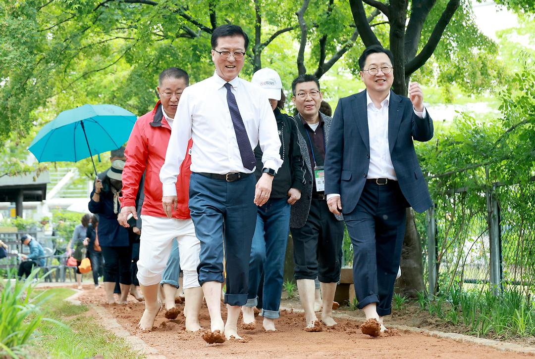2025.05.15 한밭수목원 맨발걷기 산책로 개장식-4