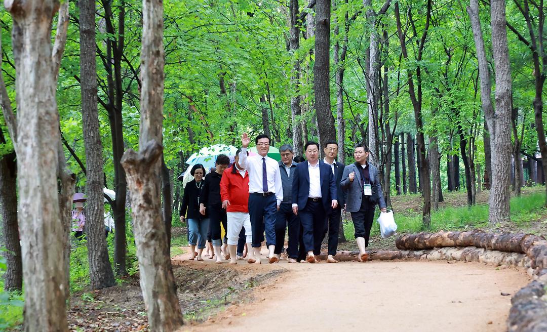2025.05.15 한밭수목원 맨발걷기 산책로 개장식-1