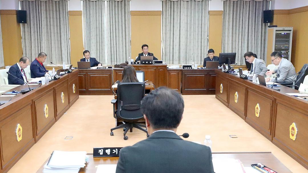 (사진자료) 제287회 제1차 정례회 복지환경위원회