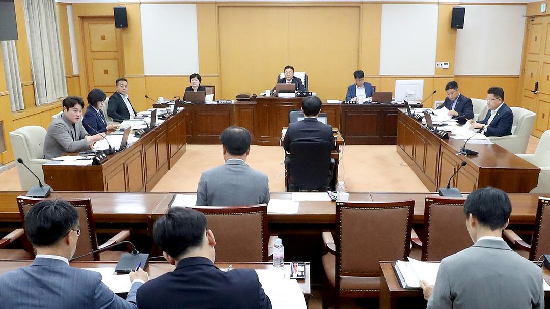 (사진자료) 제287회 제1차 정례회 산업건설위원회