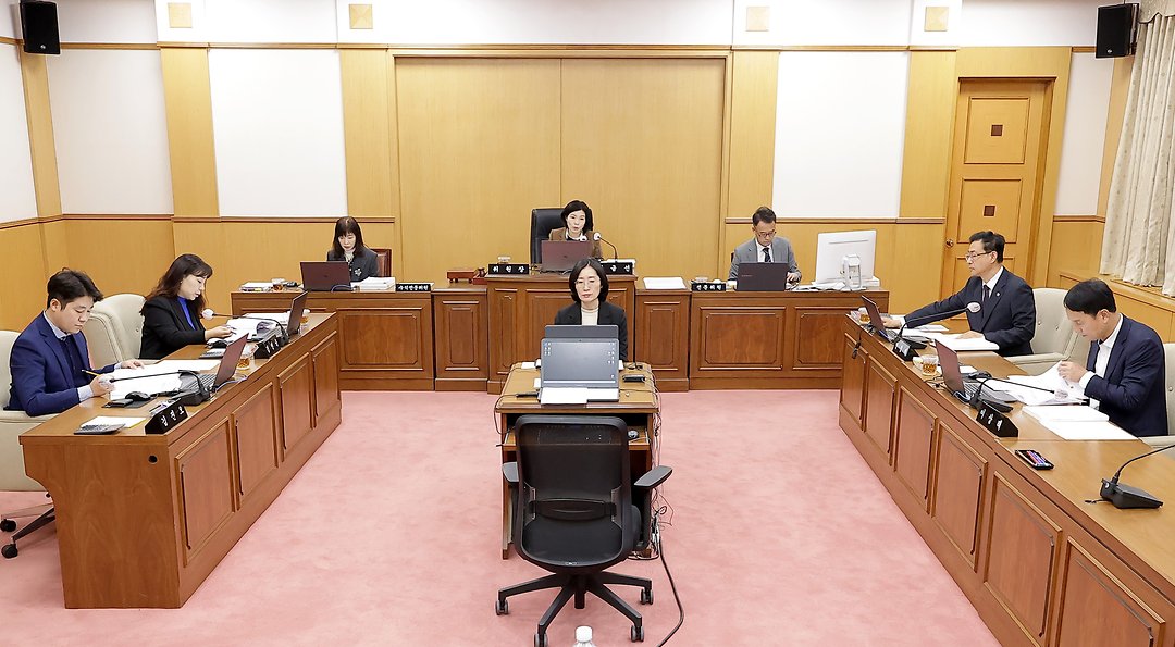 (참고사진) 교육위원회 제291회 제2차 정례회 행정사무감사