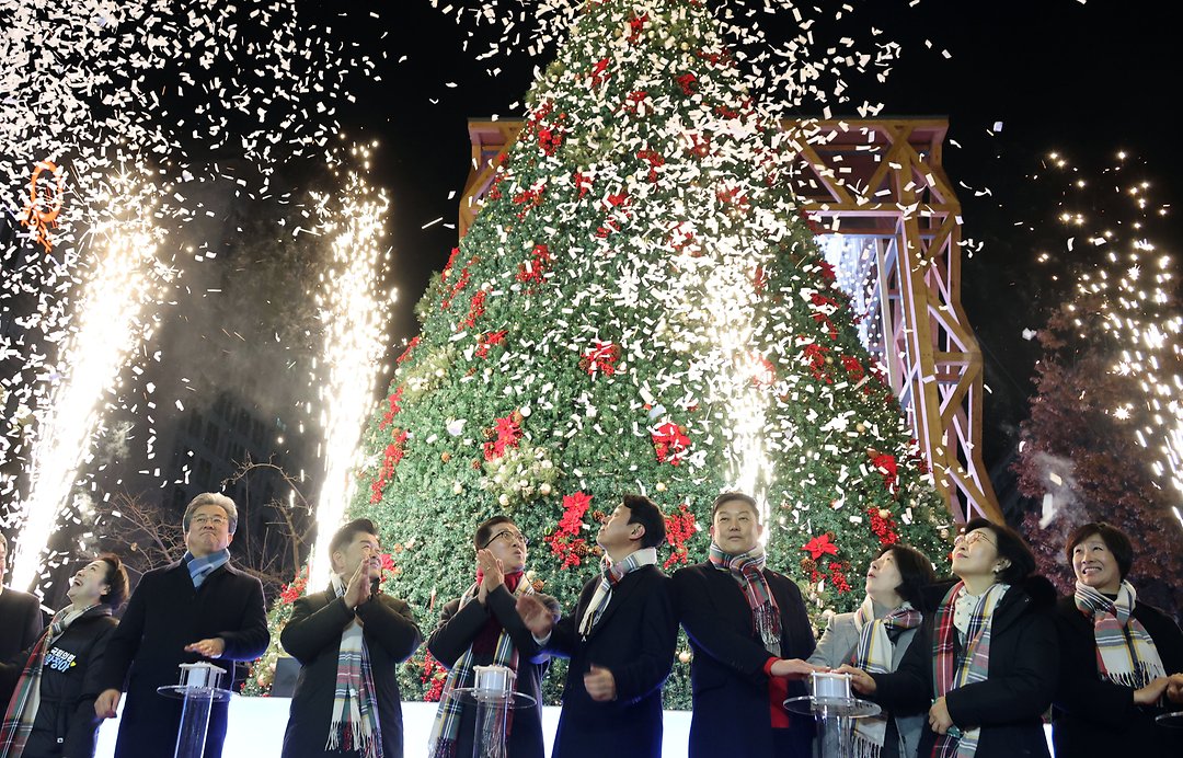 2025 유성온천 크리스마스축제 점등식-2