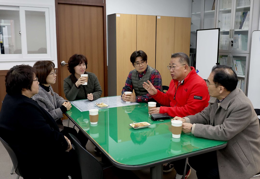 연말연시 운영위원회 한밭종합사회복지관 위문방문-2