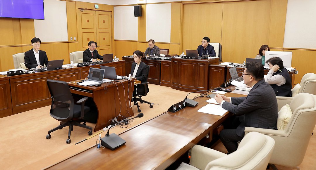 (참고사진) 제292회 임시회 제2차 본회의 상임위 회의_행정자치위원회