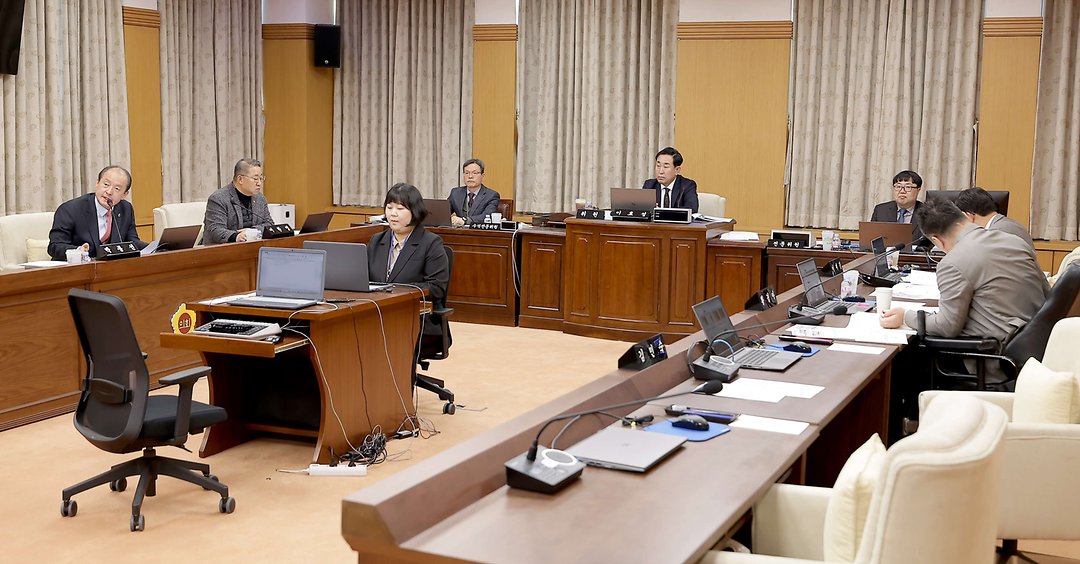(참고사진) 제292회 임시회 상임위 회의_복지환경위원회