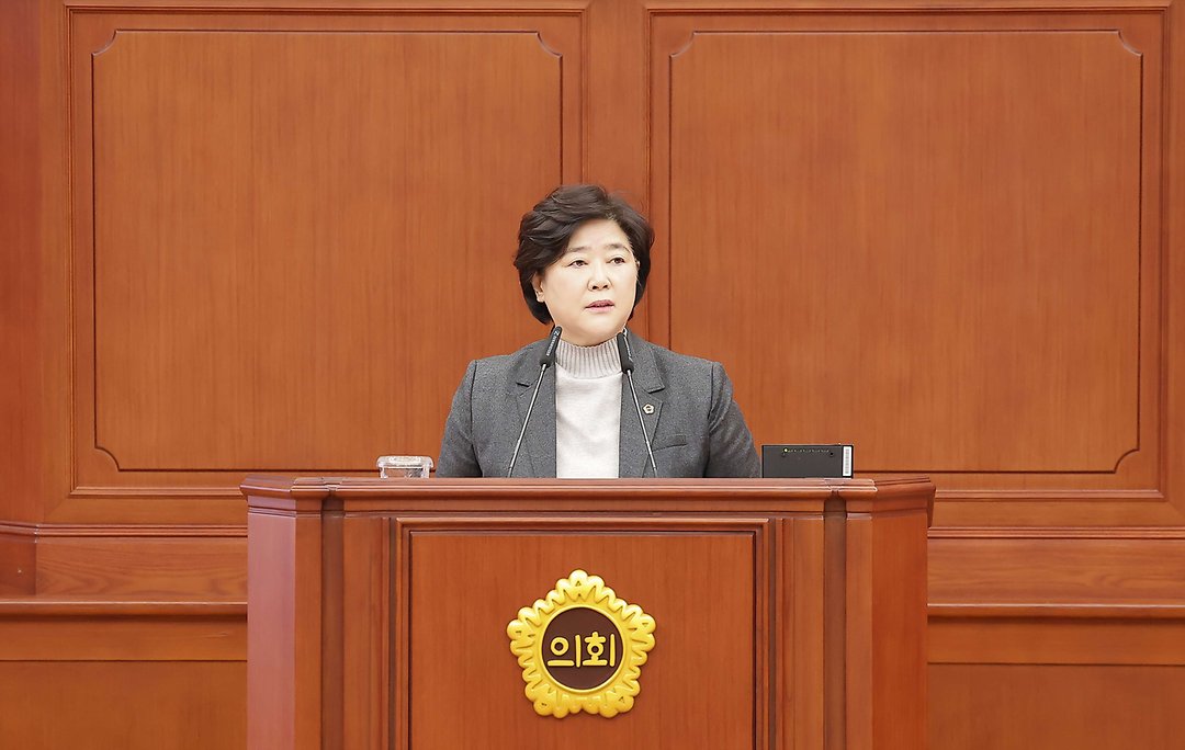 제292회 임시회 제3차 본회의 안경자 의원 5분자유발언-1