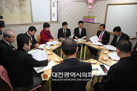 송촌고등학교, 가정형Wee센터 현장방문 [ 2011-11-30 ]