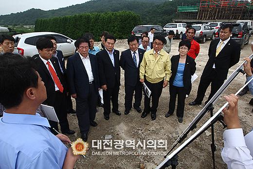 산업건설위원회 집중호우 피해지역 긴급 점검 [ 2011-07-11 ]