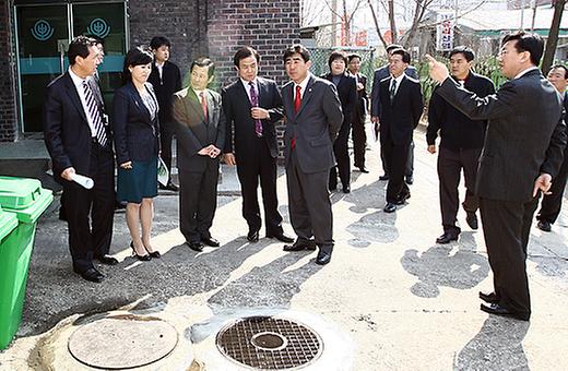 교육사회위원회 - 중리초등학교, 오정중학교 현장방문 [ 2008-03-05 ]