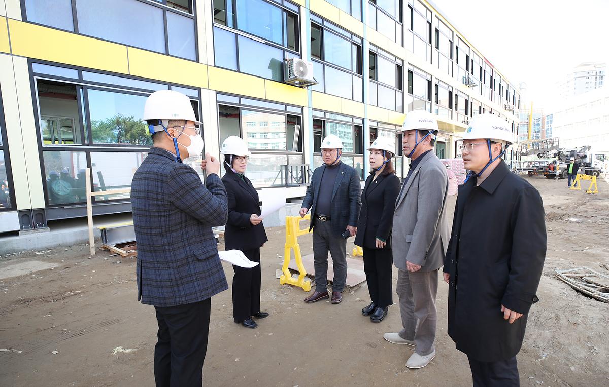 안전한 교육환경 조성을 위한 대전용산초 등 현장방문 [ 2023-03-14 ]