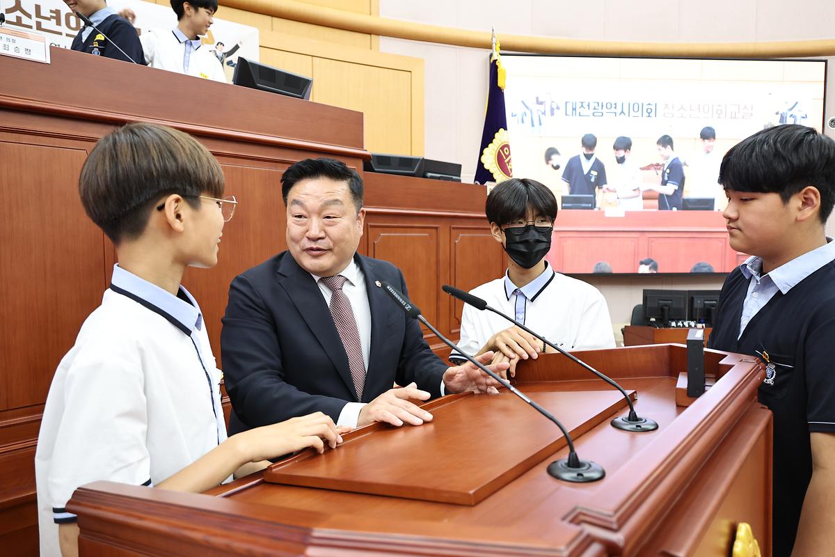 대전시의회, 제51회 청소년의회교실 개최 (보문중) [ 2023-05-26 ]