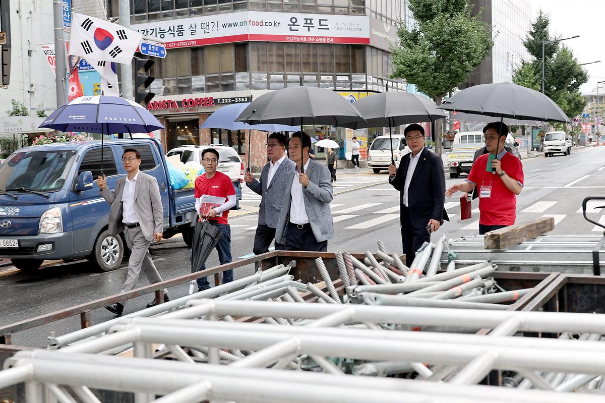 대전시의회 “대전 0시축제, 태풍 대비 시설 점검 만전” [ 2023-08-09 ]