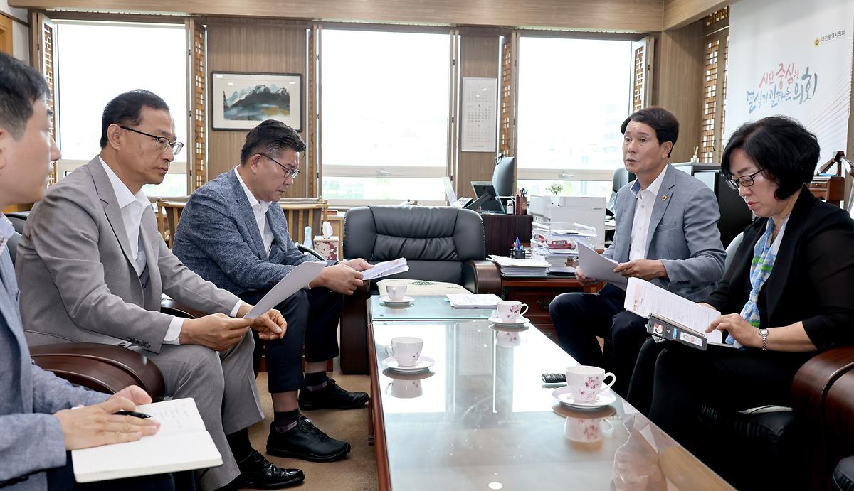 대전시의회 “대전 0시축제, 태풍 대비 시설 점검 만전” [ 2023-08-09 ]