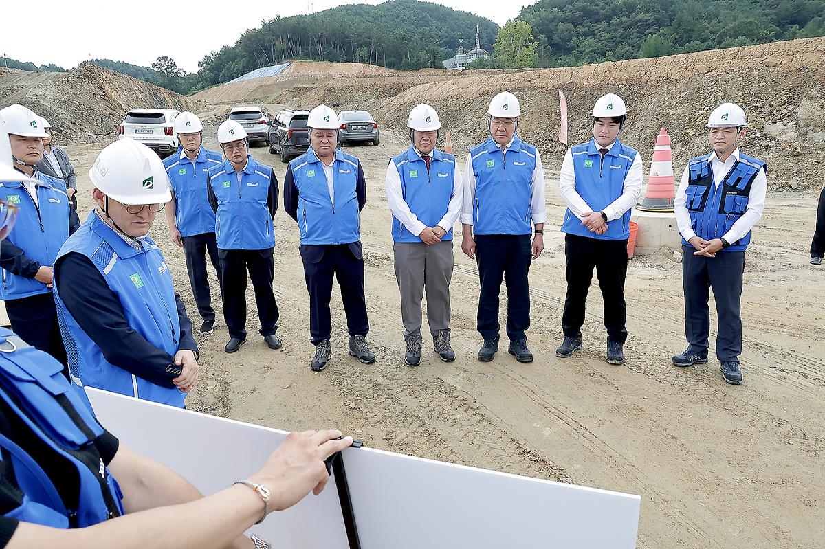 평촌산업단지 및 지원도로 개설공사 현장점검 [ 2024-09-12 ]