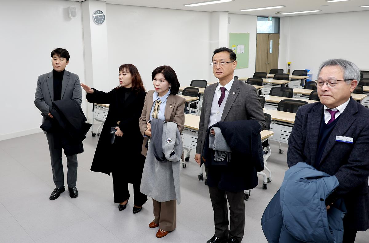 교육공동체 힐링파크 조성 현장점검 [ 2024-12-26 ]