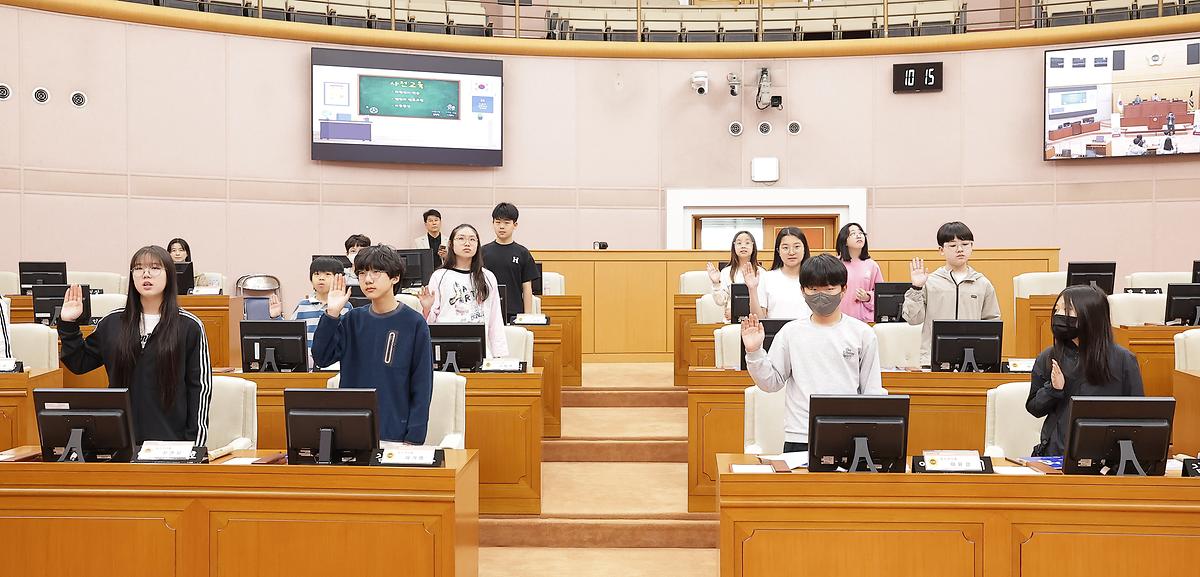 대전시의회 2025. 상반기 청소년의회교실 개최 (서부초) [ 2025-05-12 ]