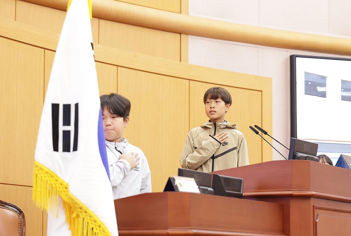 대전시의회 2025. 상반기 청소년의회교실 개최 (서부초) [ 2025-05-12 ]