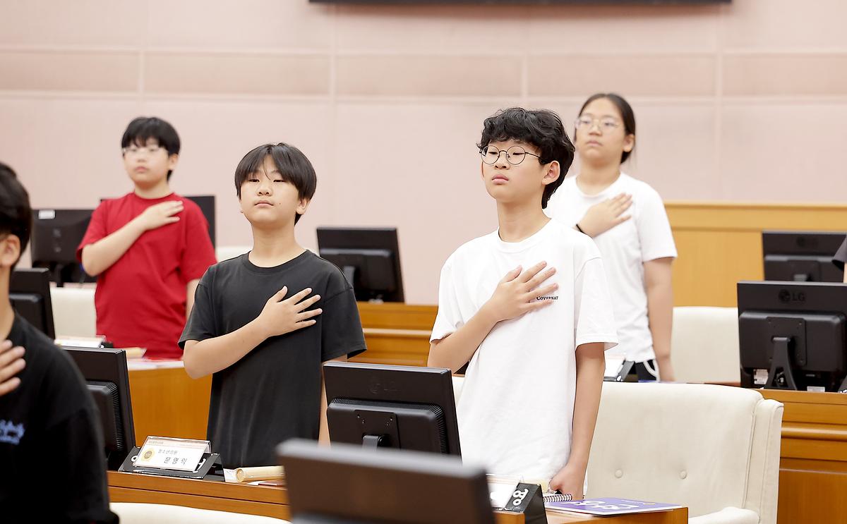 구즉초등학교 청소년 의회교실 운영 [ 2025-07-09 ]