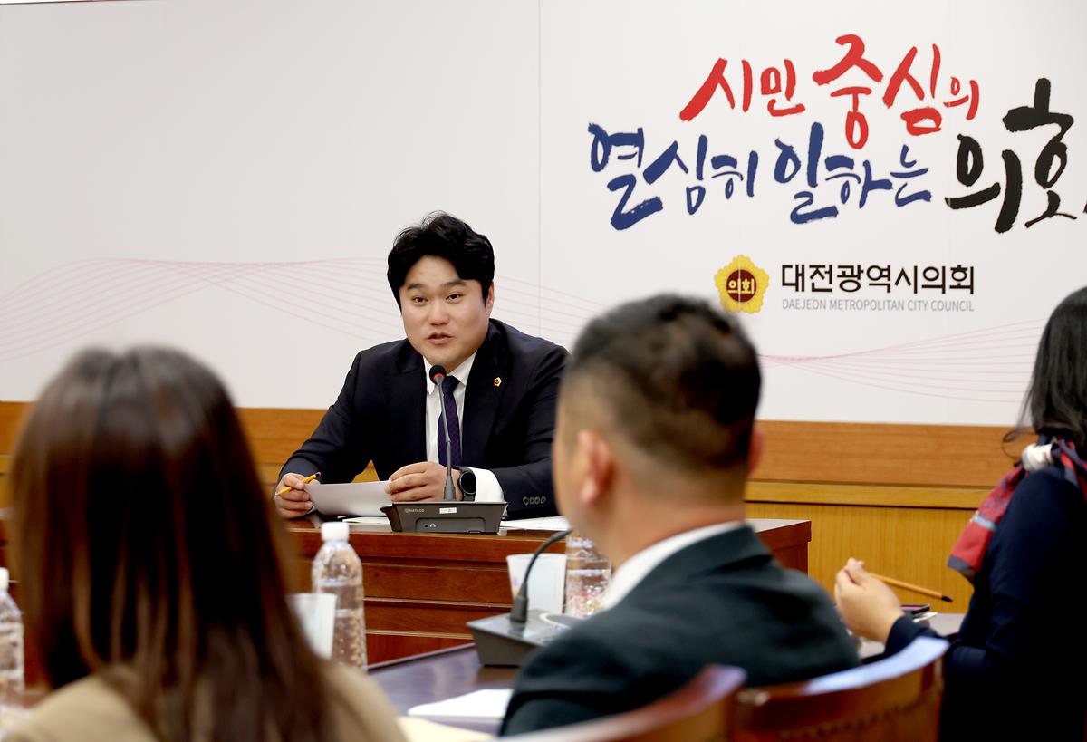 대전시의회 김선광 의원,“학교는 아이들의 두 번째 집” [ 2025-10-29 ]