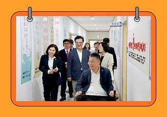 「대전이음」점자 의정소식지 첫 호 발간 기념 점자도서 전달식